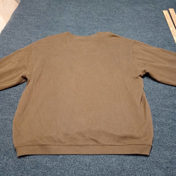 Tommy Bahama Sweater Men Large Brown Pullover Long Sleeve‎ - Picture 6 of 7